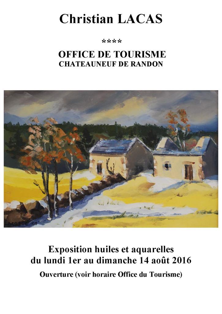 Affiche Chateauneuf 2016