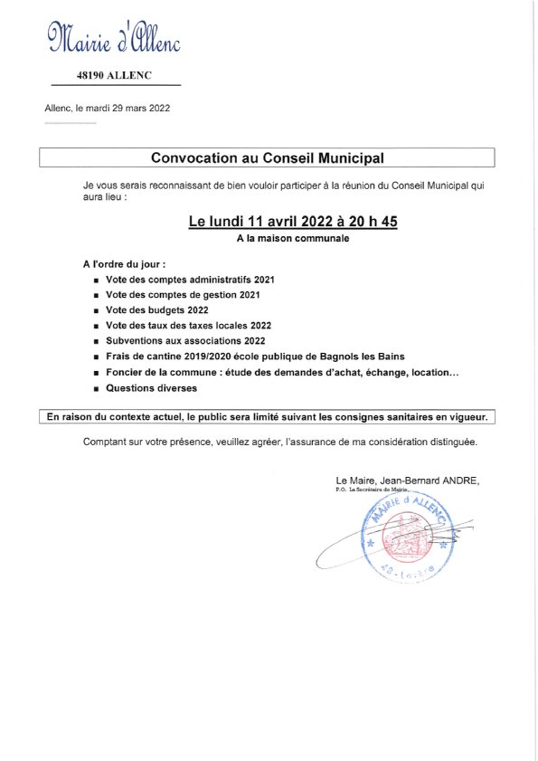 convocation CM 2022.04.110001 00